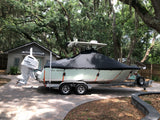 Sea Born LX24 Center Console w/ Top Boat Cover (New Product!)