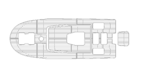 Ocean Grip Faux Teak - Spyder FX17 / Model Year 2015-2019