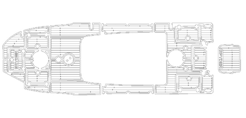 Ocean Grip Faux Teak - Spyder FX19 / Model Year 2015-2019