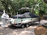 Sea Born FX22 w/ Top Bay Boat Cover (New Product!)