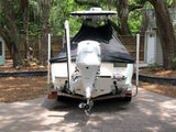 Sea Born FX22 w/ Top Bay Boat Cover (New Product!)