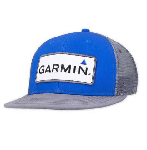 Garmin - Blue Flat Bill Hat