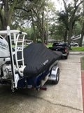 Spyder FX17 Vapor Boat Cover w/ Poling Platform (New Product!)